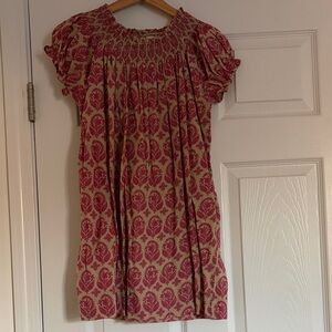 Peek Pink and Tan Floral Dress